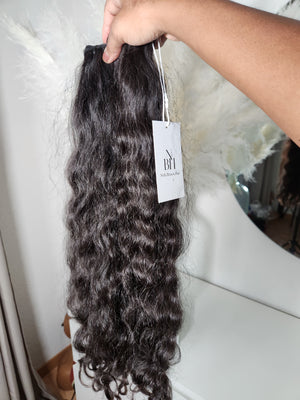 Loose Raw curly Indienne