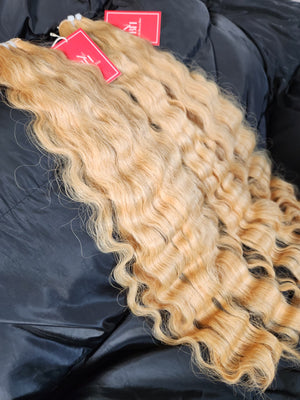 Loose curly raw indiennes