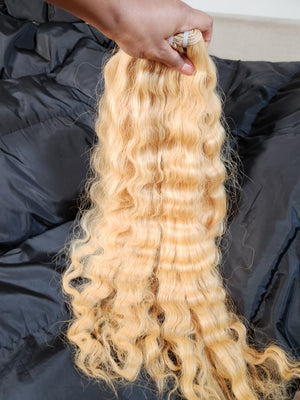 Loose curly raw indiennes