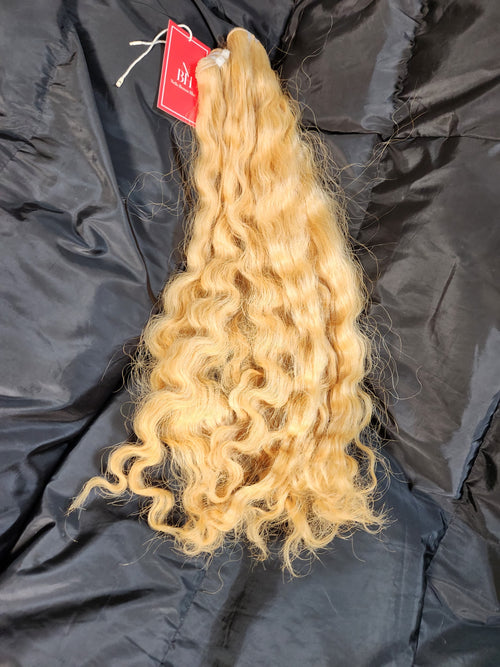 Loose curly raw indiennes