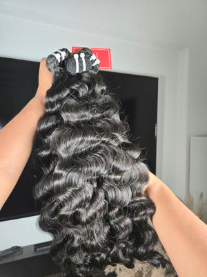 Loose curly raw cambodienne