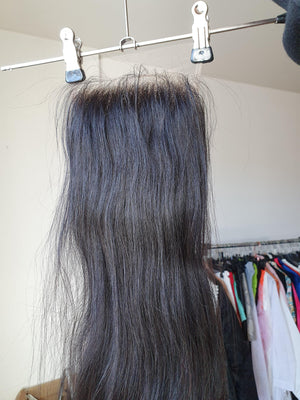 HD Closure Lisse 18 pouces