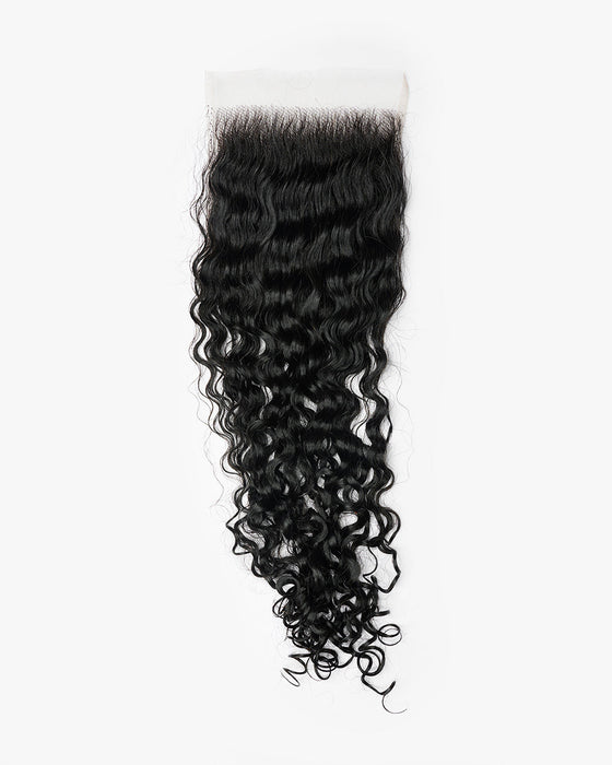 Tigh curly closure raw