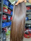 Cheveux brune raw