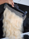 Lace frontal blond hd raw wavy