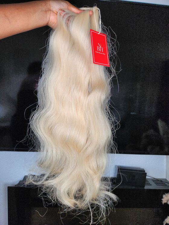 Blond wavy raw vietnamiennes