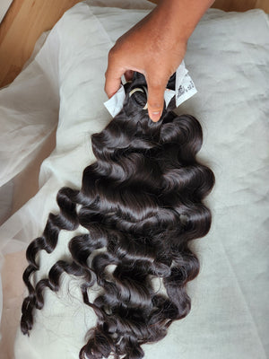 Loose waves raw