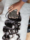 Closure raw loose waves